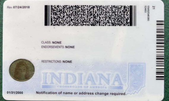 Indiana Fake Id