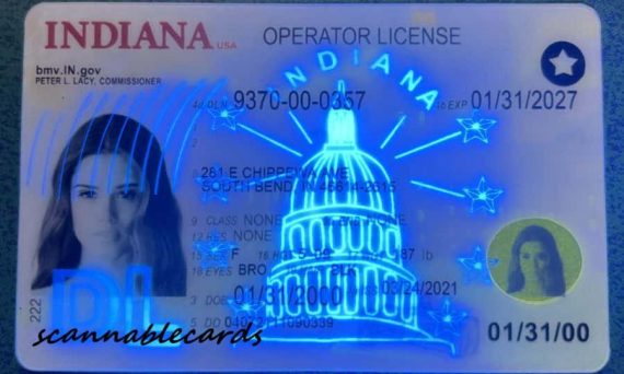 Indiana Fake Id