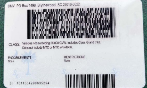 South Carolina Fake Id