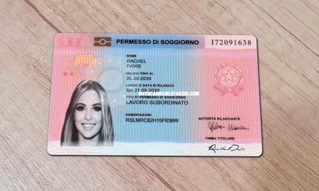Italy Fake Residence Permit