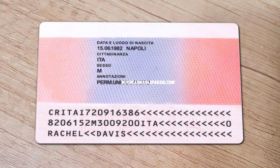 Italy Fake Residence Permit