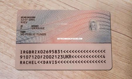 Uk Fake Residence Permit Template