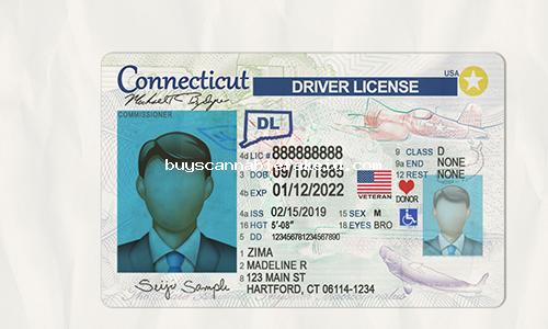 Connecticut Drivers License Fake Scannable