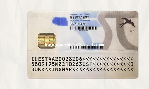 Estonia Id Card Fake Scannable