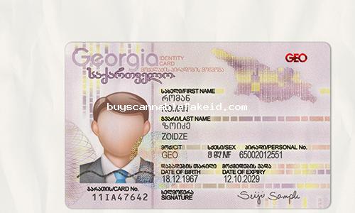 Georgia Id Card Fake Scannable