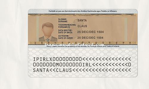 Ireland Id Card Fake Scannable