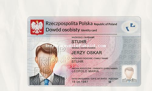 Poland Id Card Fake Scannable