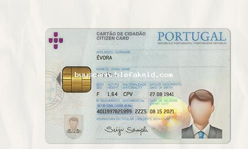 Portugal Id Card Fake Scannable