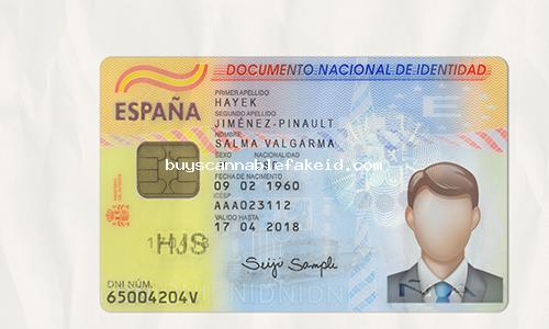 Spain Id Card V2 Fake Scannable