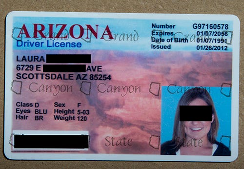 Arizona Fake Id Charges