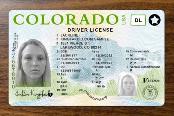 Colorado Fake Id Front And Back