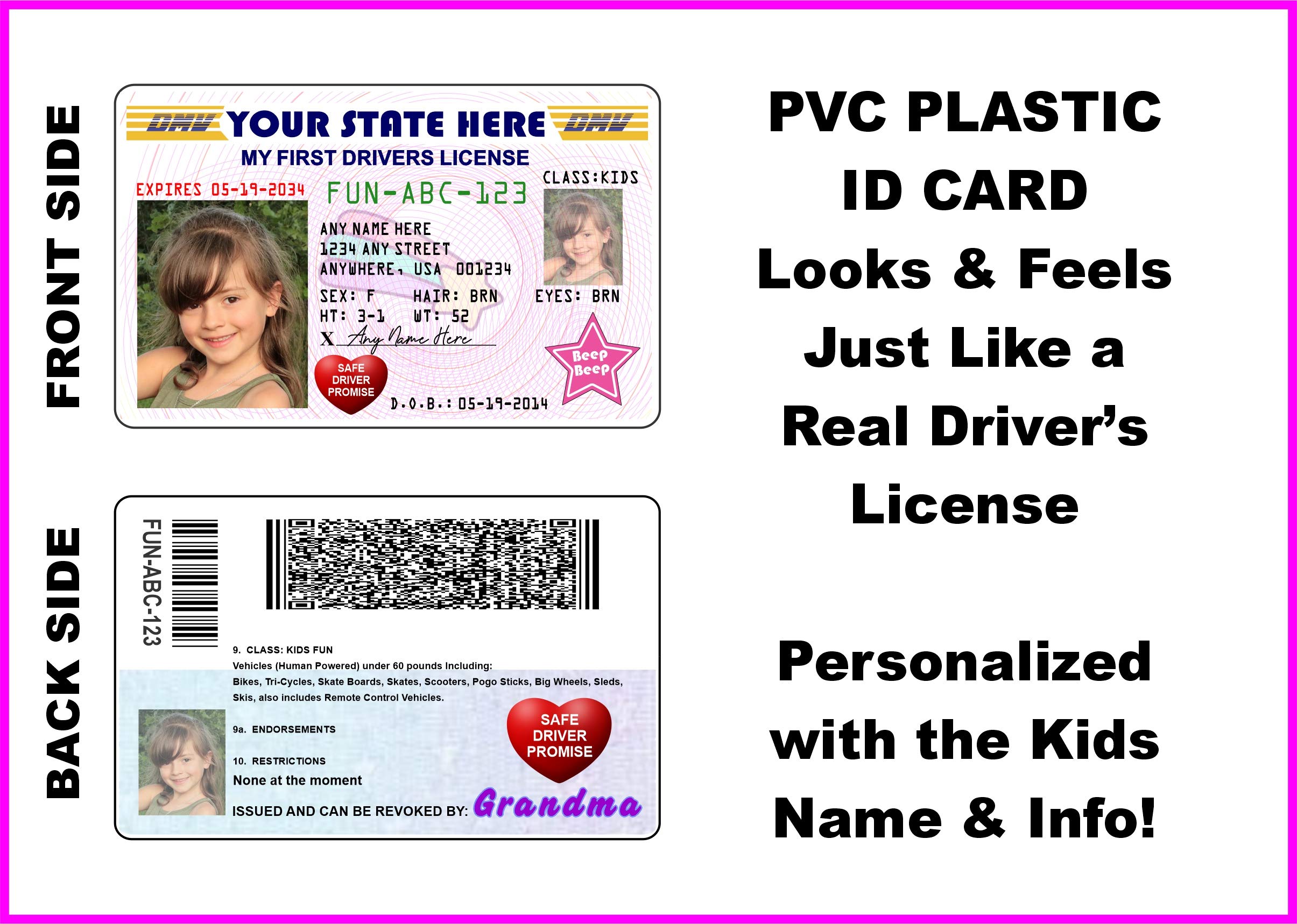 Fake Ids Front And Back