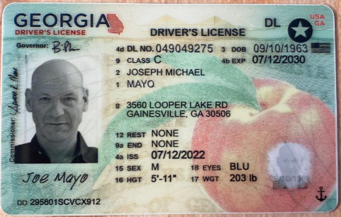Georgia Fake Id Front And Back