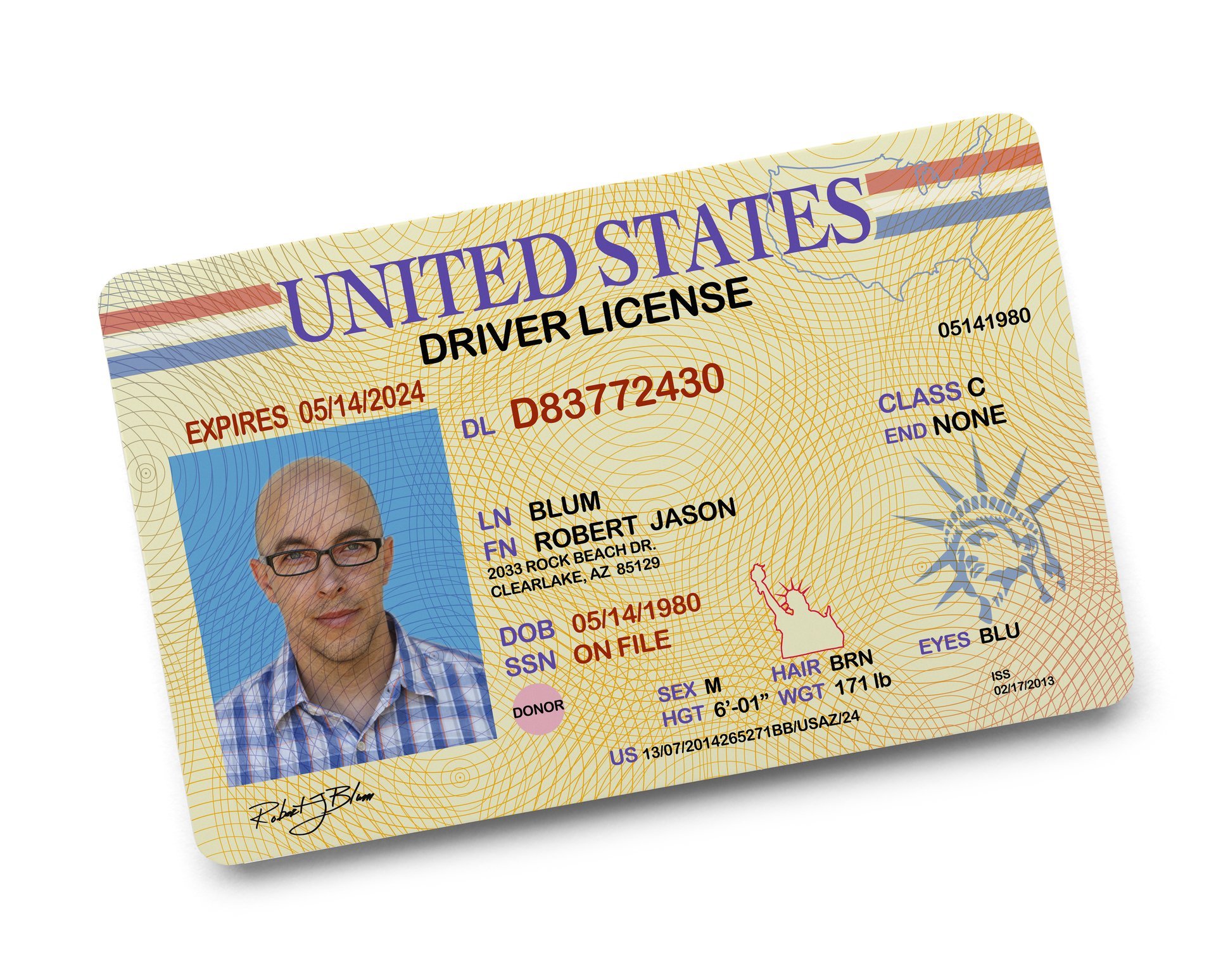 how to make a fake california id