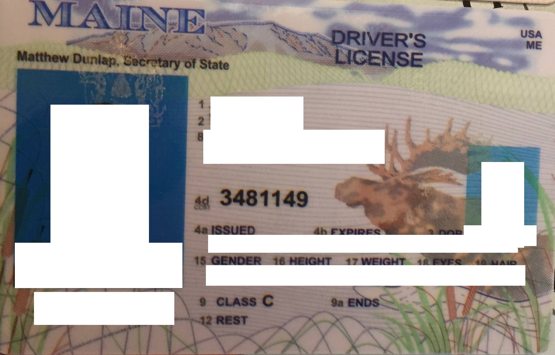 Maine Fake Id Charges