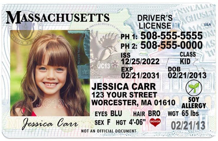 Massachusetts Id Fake