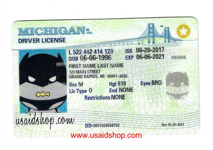 Michigan fake id