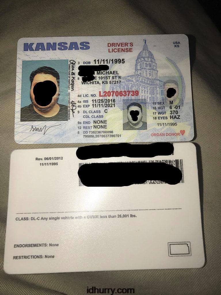 North Dakota Scannable fake id