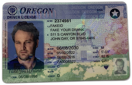 oregon fake id