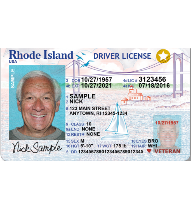 Rhode Island Scannable fake id
